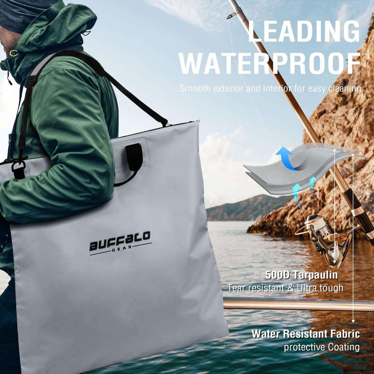 25'' Tournament Weigh in Bag with Separate Mesh Insert